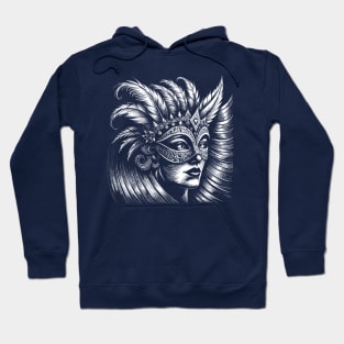 Venetian Mask Hoodie